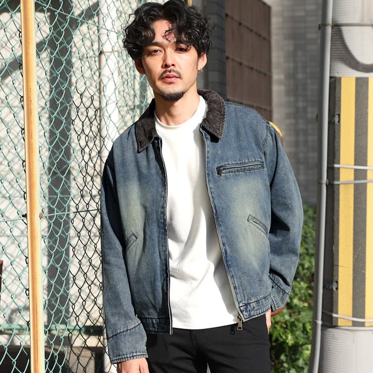 ブルー | ジャケット ブルゾン ワークジャケット | LUXSTYLE