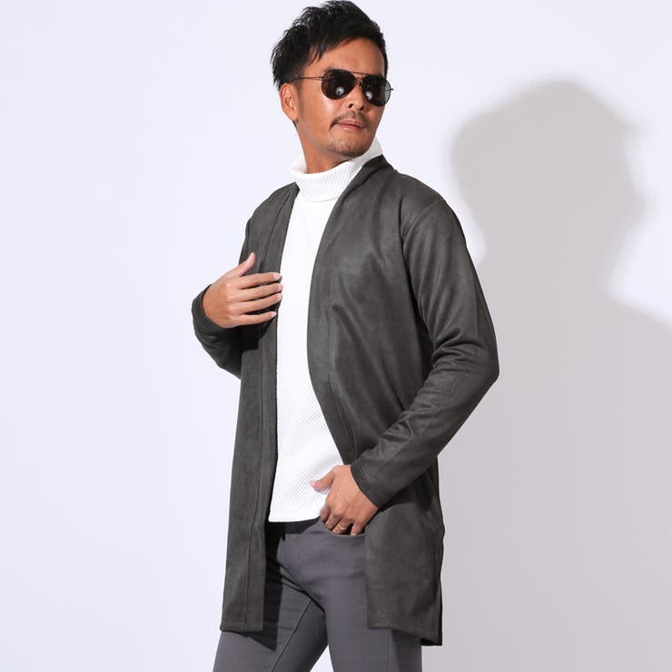 チャコール | コーディガン カーディガン メンズ | LUXSTYLE