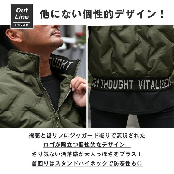 中綿ジャケット ブルゾン メンズ | LUXSTYLE | 詳細画像4 