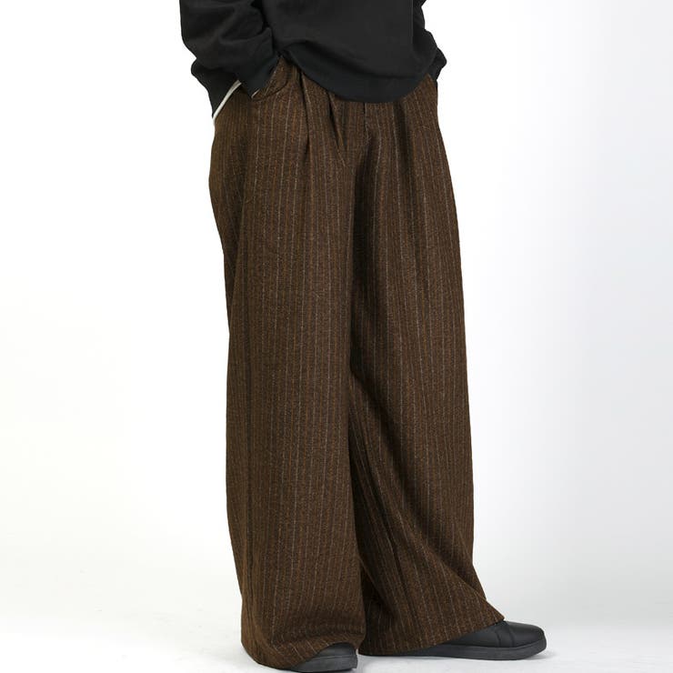 ブラウン | revertical リバーティカル ワイドパンツ | LUXSTYLE