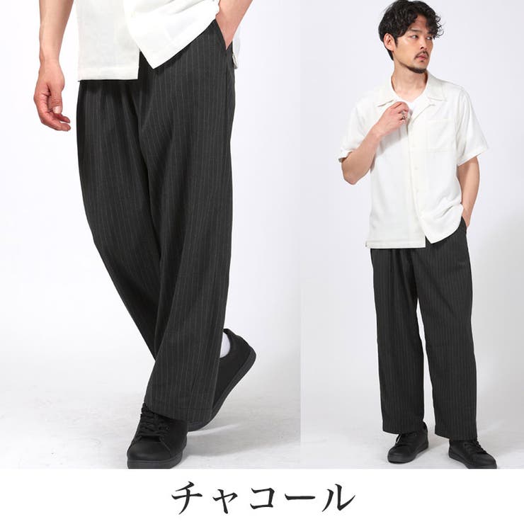 ワイドパンツ イージーパンツ スラックス | LUXSTYLE | 詳細画像8 