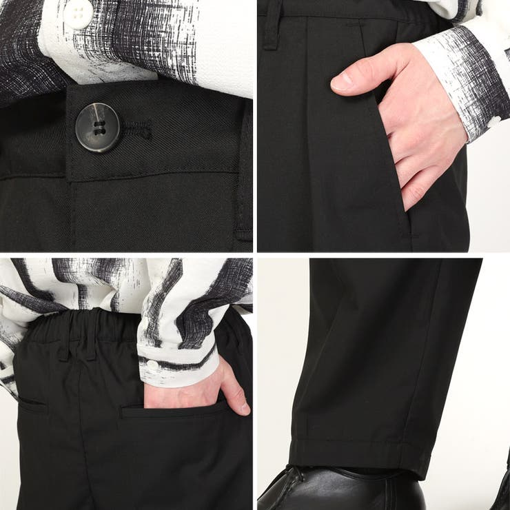 ワイドパンツ スラックス メンズ | LUXSTYLE | 詳細画像10 