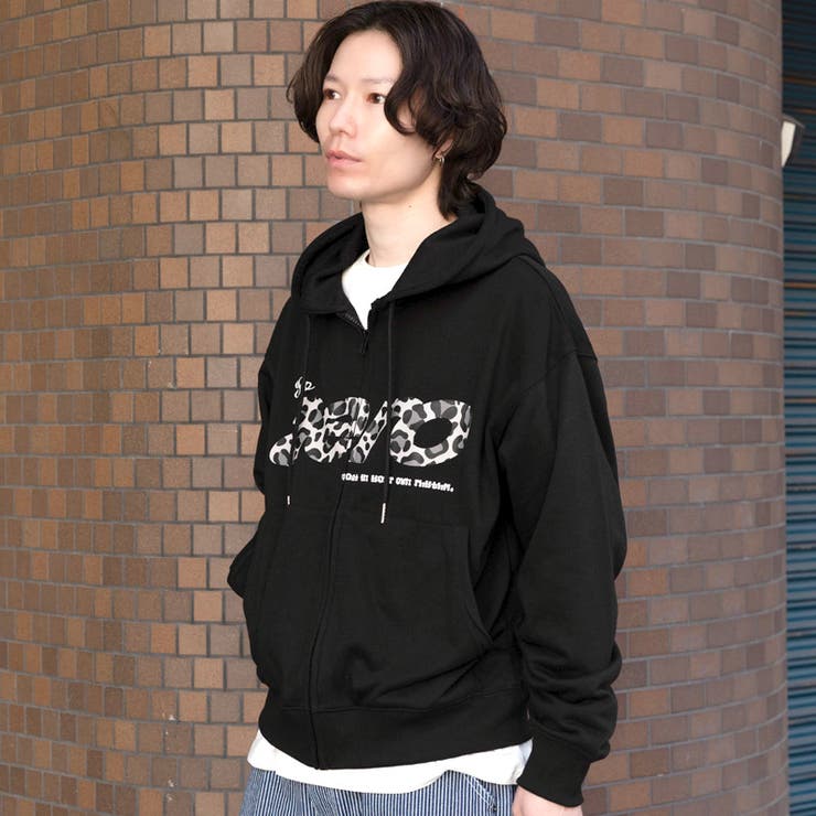 ブラック | パーカー フーディー ジップパーカー | LUXSTYLE