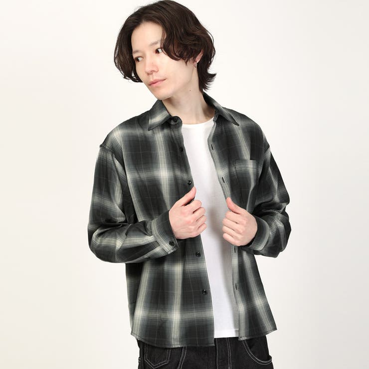 チェック | シャツ 長袖 メンズ | LUXSTYLE