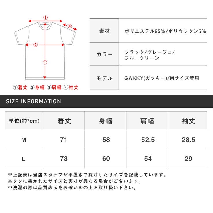 Tシャツ 半袖 メンズ | LUXSTYLE | 詳細画像11 