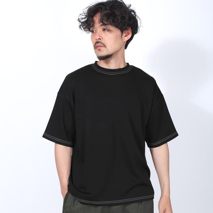 ブラック | Tシャツ 半袖 メンズ | LUXSTYLE