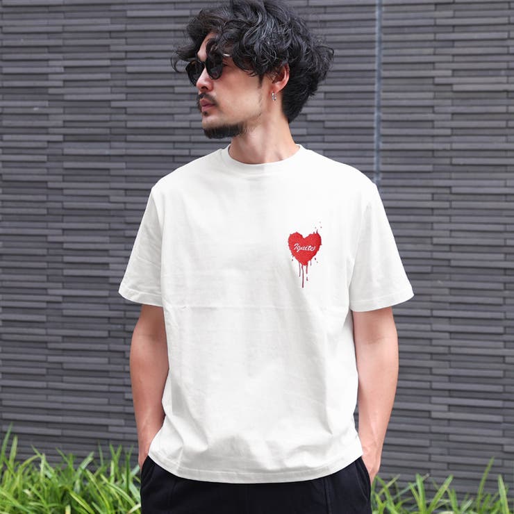 オフホワイト | Tシャツ 半袖 メンズ | LUXSTYLE