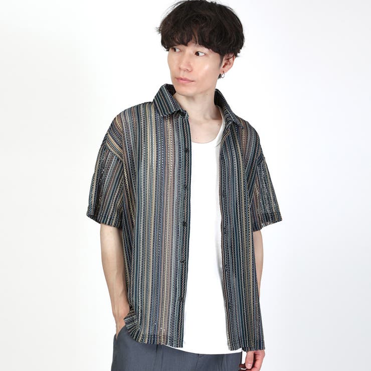 ブラウン | 半袖シャツ メンズ レディース | LUXSTYLE