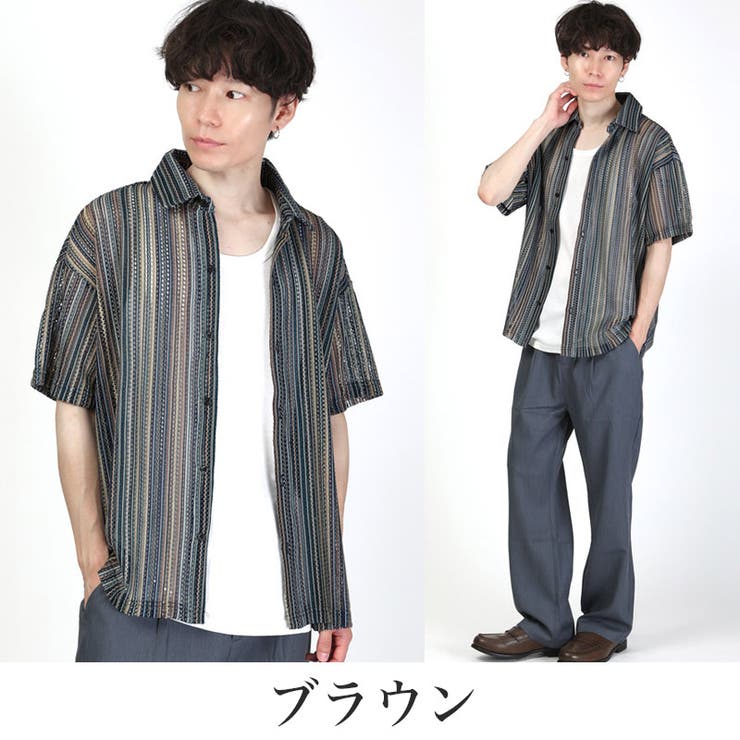 半袖シャツ メンズ レディース | LUXSTYLE | 詳細画像8 