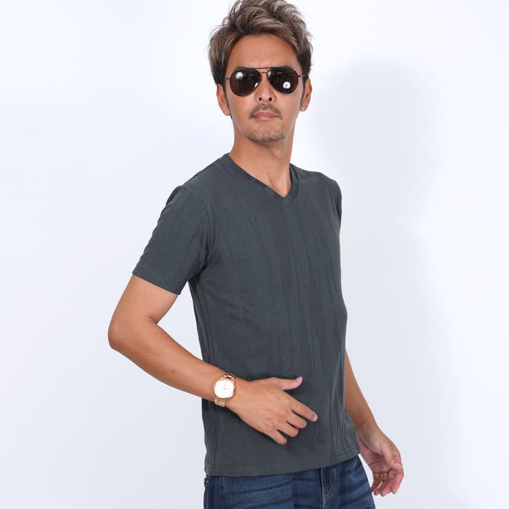 チャコール | Tシャツ 半袖 メンズ | LUXSTYLE
