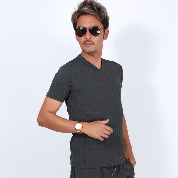 チャコール | Tシャツ 半袖 メンズ | LUXSTYLE