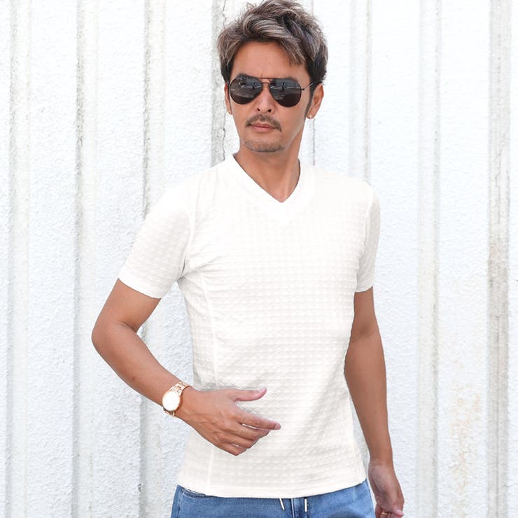 ホワイト | Tシャツ 半袖 メンズ | LUXSTYLE
