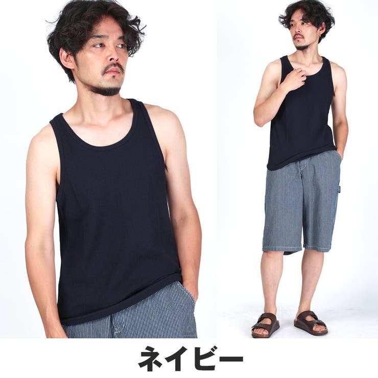 タンクトップ メンズ ワッフル | LUXSTYLE | 詳細画像10 