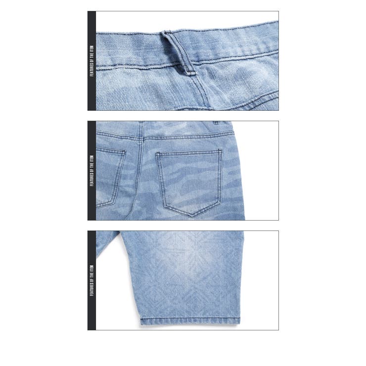 ショートパンツ デニム  メンズ[品番：LU000005418]｜LUXSTYLE（ラグスタイル）のメンズファッション通販｜SHOPLIST（ショップリスト）
