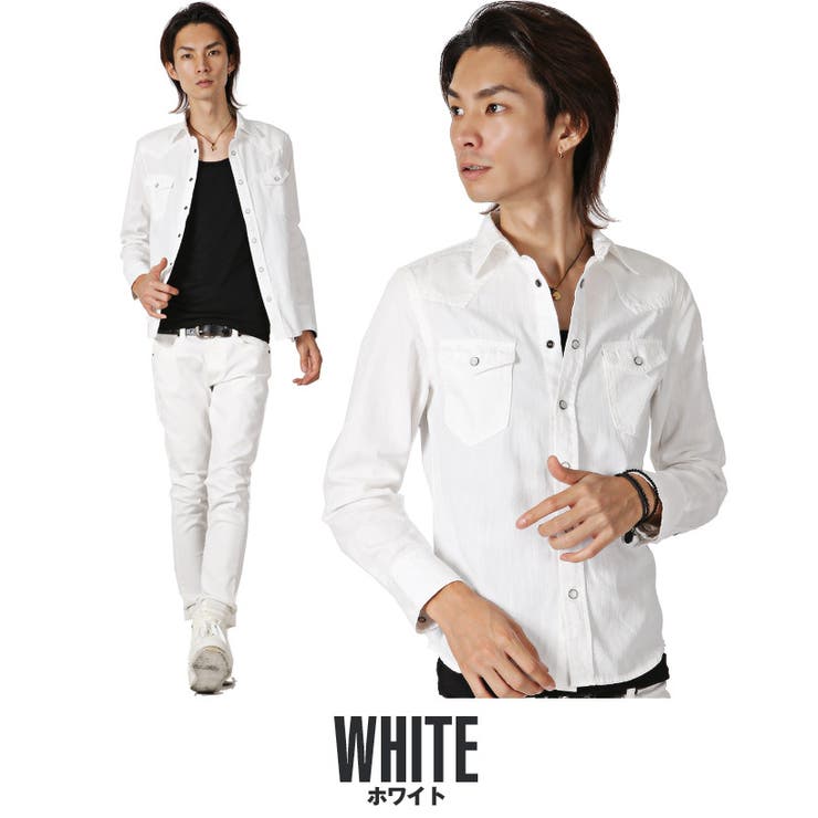 デニム シャツ メンズ 品番 Lu Luxstyle ラグスタイル のメンズファッション通販 Shoplist ショップリスト