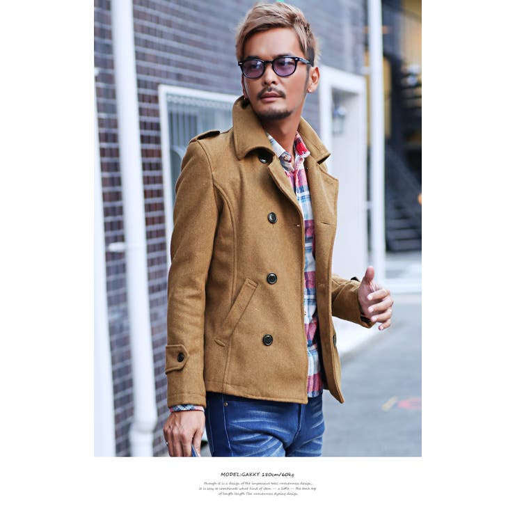 ピーコート メンズ Pコート[品番：LU000005927]｜LUXSTYLE（ラグ