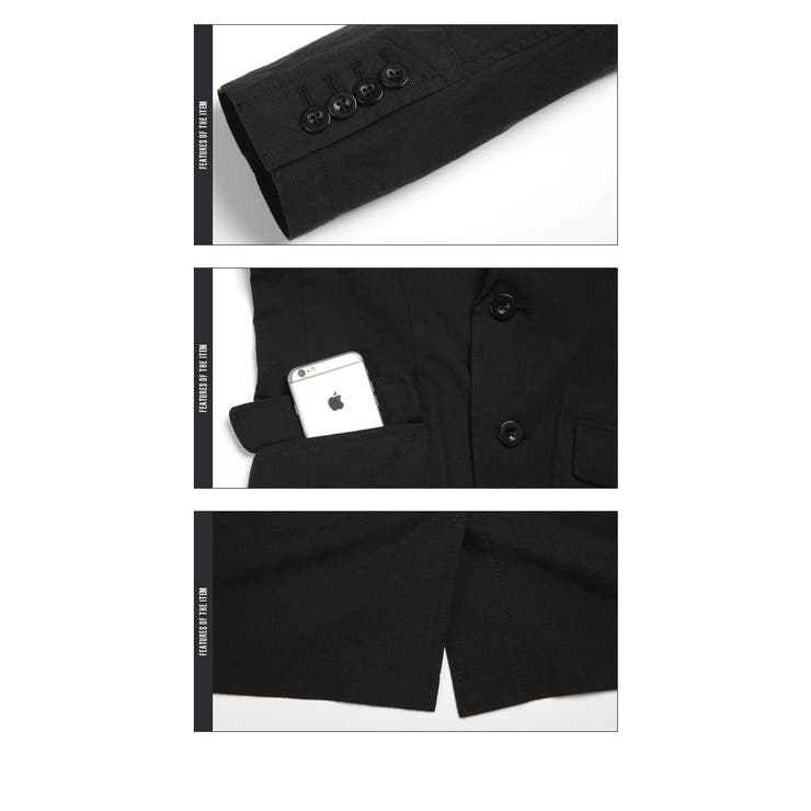 テーラードジャケット メンズ 綿麻[品番：LU000006443]｜LUXSTYLE