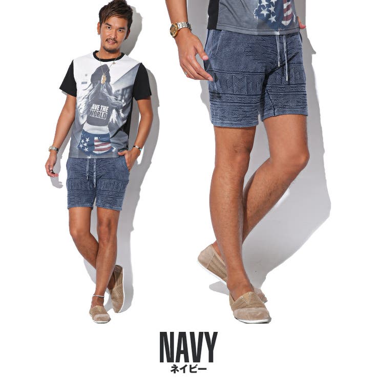 CHULA WEAR 炎デザイン ショートパンツ 28 CHULA WEAR (チュラ