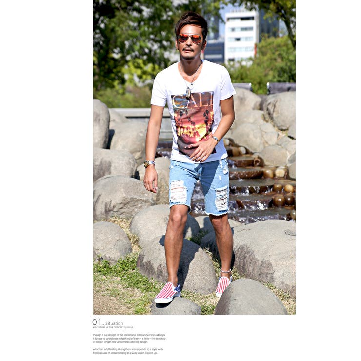 Tシャツ メンズ カリフォルニア 品番 Lu Luxstyle ラグスタイル のメンズファッション 通販 Shoplist ショップリスト