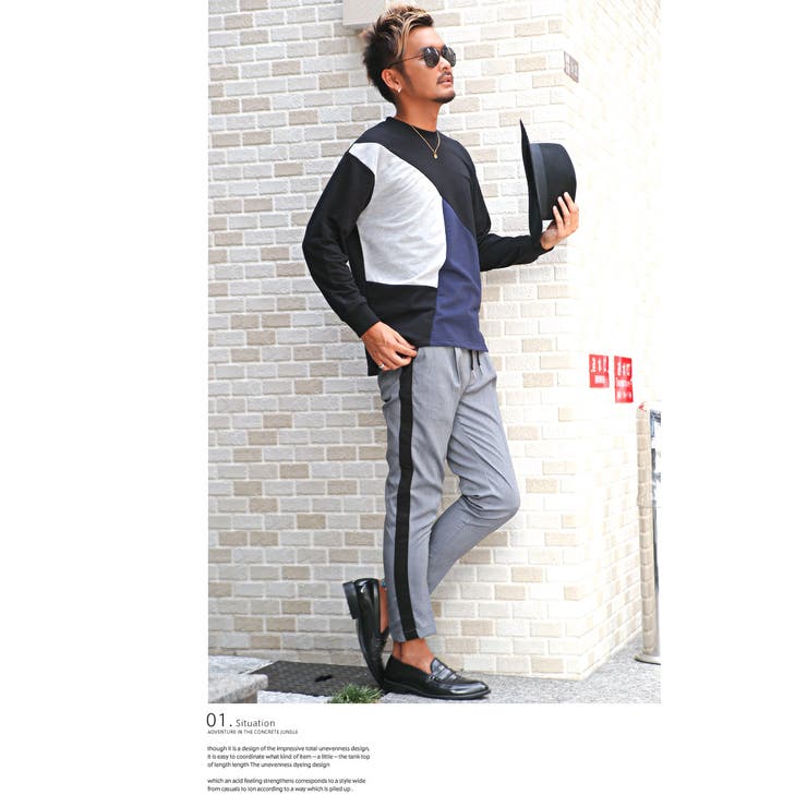 FEELCYCLEメンズパンツ8分丈 ACTIVE TAILOR】360°ストレッチスラックス｜メンズ