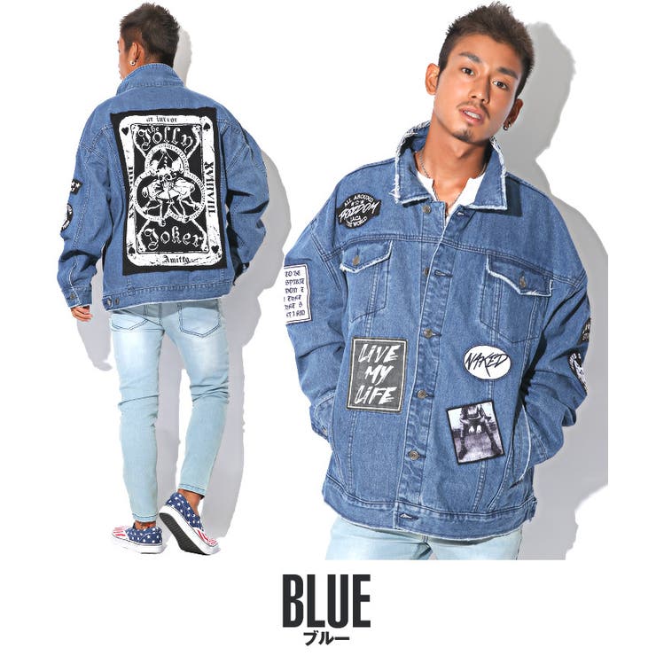 デニムジャケット メンズ Gジャン[品番：LU000006930]｜LUXSTYLE（ラグ