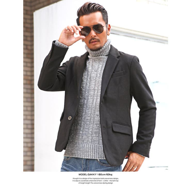 テーラードジャケット メンズ ウール 品番 Lu Luxstyle ラグスタイル のメンズ ファッション通販 Shoplist ショップリスト