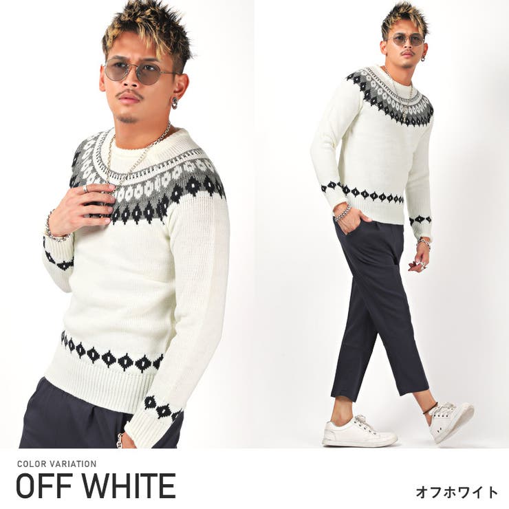 ニット セーター メンズ 品番 Lu Luxstyle ラグスタイル のメンズファッション通販 Shoplist ショップリスト