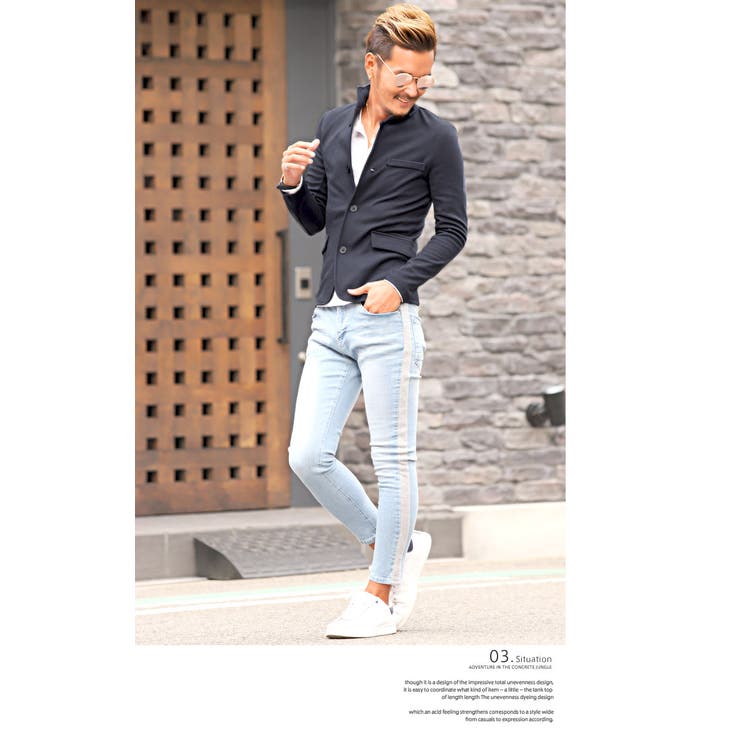 イタリアンカラー ジャケット メンズ 品番 Lu Luxstyle ラグスタイル のメンズファッション 通販 Shoplist ショップリスト