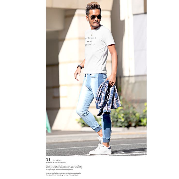 Tシャツ メンズ 半袖 品番 Lu Luxstyle ラグスタイル のメンズファッション通販 Shoplist ショップリスト