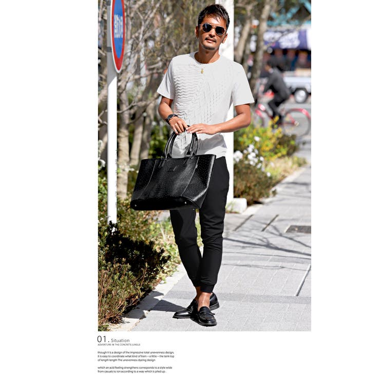 トートバッグ メンズ 鞄ハンド[品番：LU000007613]｜LUXSTYLE