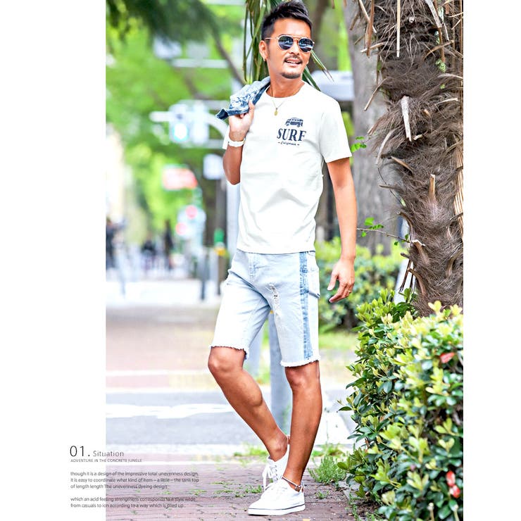 Tシャツ メンズ 半袖 品番 Lu Luxstyle ラグスタイル のメンズファッション通販 Shoplist ショップリスト