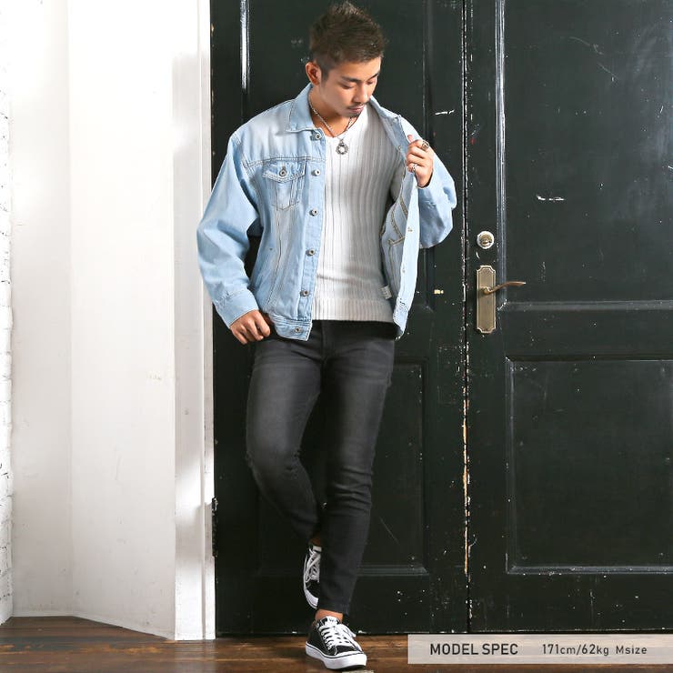 デニムジャケット メンズ Gジャン[品番：LU000007980]｜LUXSTYLE（ラグ