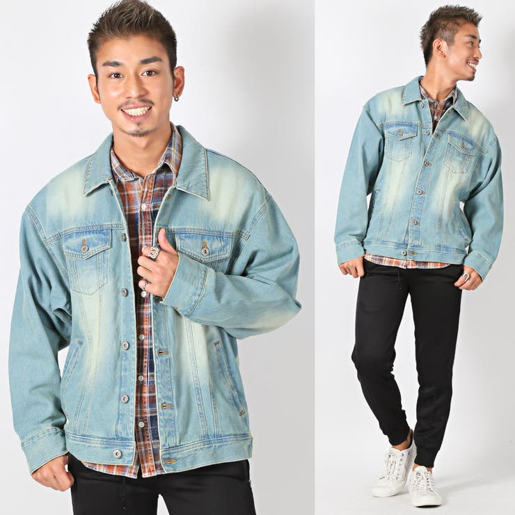 デニムジャケット メンズ Gジャン[品番：LU000007980]｜LUXSTYLE（ラグ