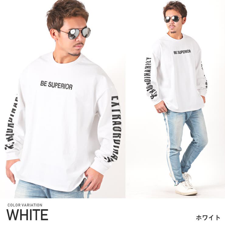 Stone  ホワイト ロンT 78 ロンT メンズ Tシャツ[品番：LU000008254]｜LUXSTYLE（ラグスタイル