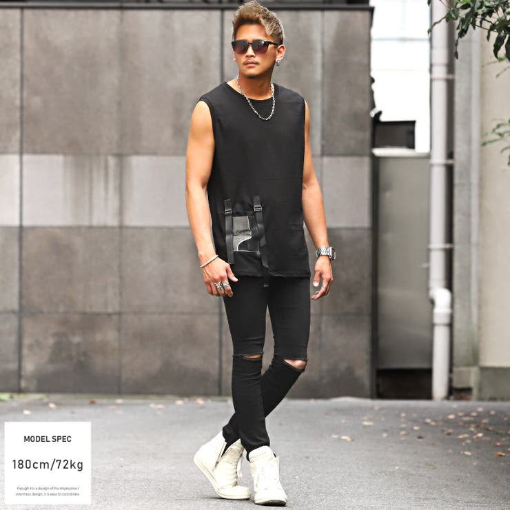 ノースリーブ メンズ タンクトップ 品番 Lu Luxstyle ラグスタイル のメンズファッション 通販 Shoplist ショップリスト