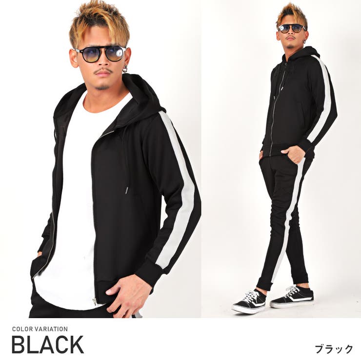 パーカー メンズ ジップアップ[品番：LU000009252]｜LUXSTYLE