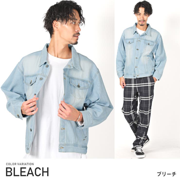 デニムジャケット メンズ Gジャン[品番：LU000009083]｜LUXSTYLE