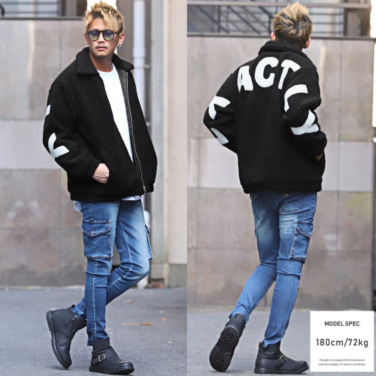 ボア ジャケット メンズ[品番：LU000009221]｜LUXSTYLE（ラグスタイル