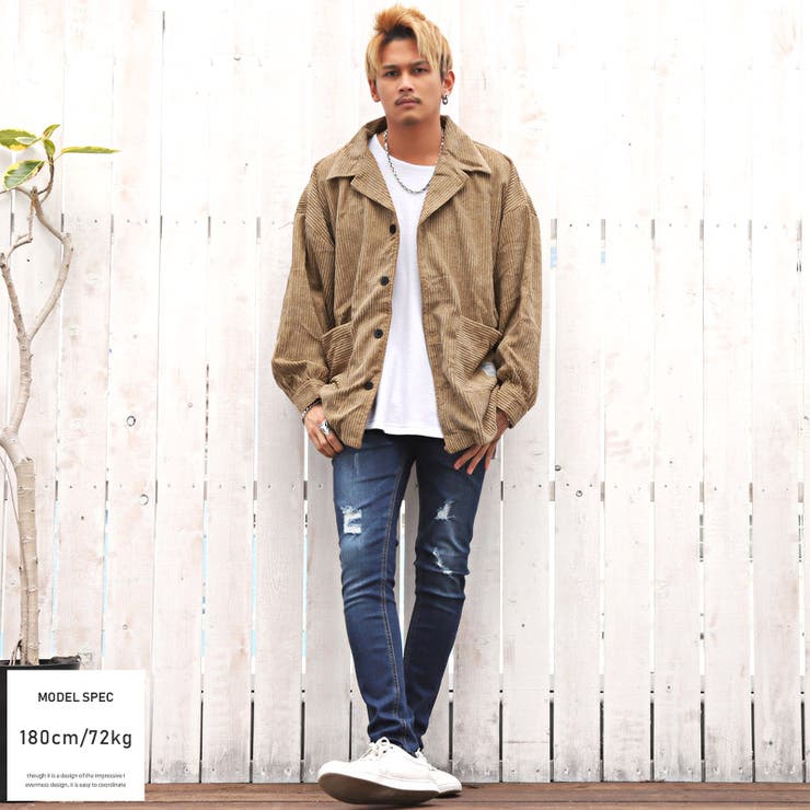 コーデュロイ ジャケット メンズ[品番：LU000009464]｜LUXSTYLE