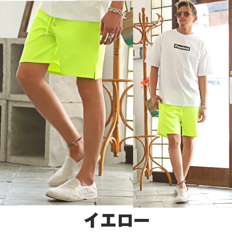 ショートパンツ メンズ ハーフパンツ[品番：LU000009849