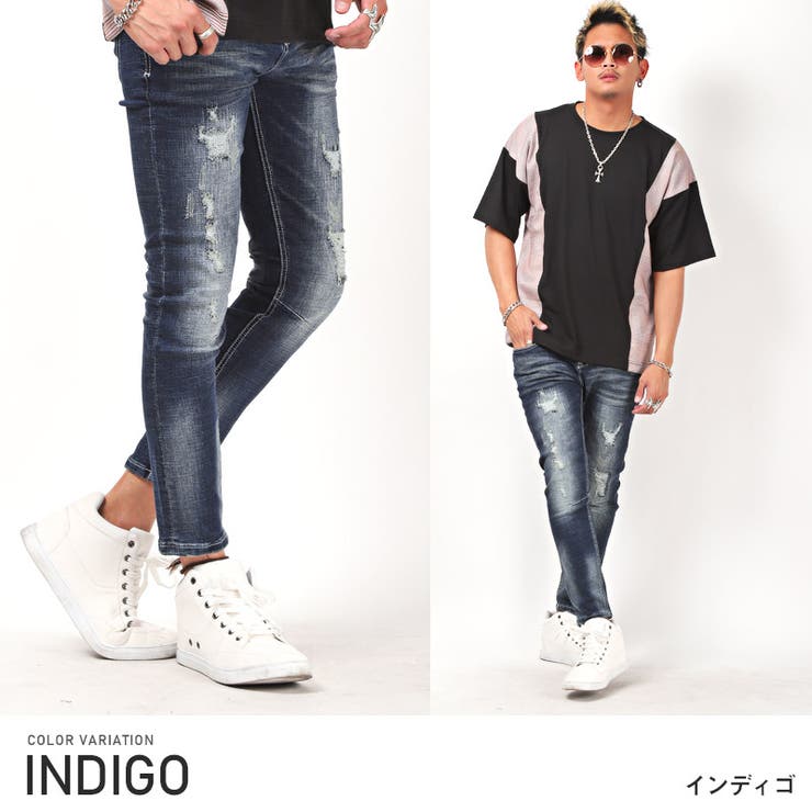 デニム パンツ スキニー[品番：LU000009874]｜LUXSTYLE（ラグ
