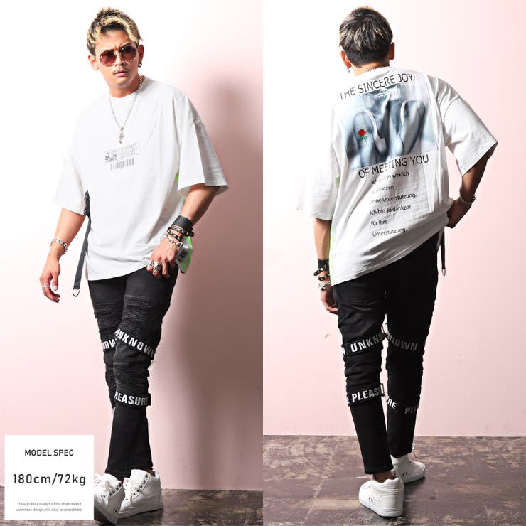 メンズTシャツ・ドロップショルダー