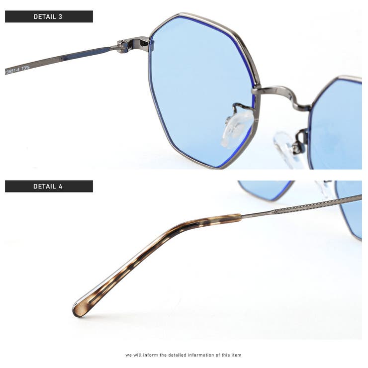 サングラス メンズ オクタゴン | LUXSTYLE | 詳細画像10 