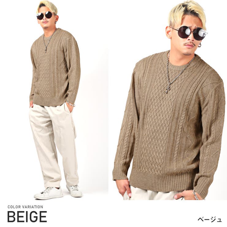 ニット メンズ セーター[品番：LU000010164]｜LUXSTYLE（ラグ