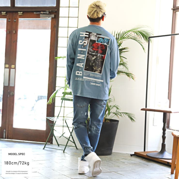 ロンT メンズ 長袖Tシャツ[品番：LU000010071]｜LUXSTYLE（ラグ