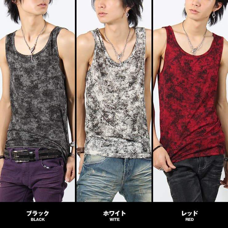 お兄系 タンクトップ メンズ[品番：LU000001056]｜LUXSTYLE