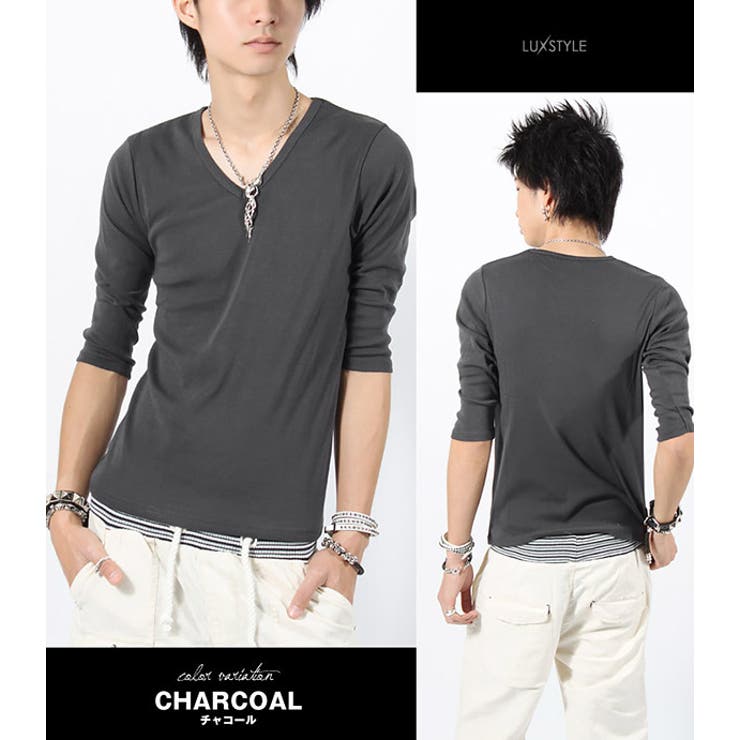 お兄系 Tシャツ メンズ[品番：LU000001806]｜LUXSTYLE（ラグ