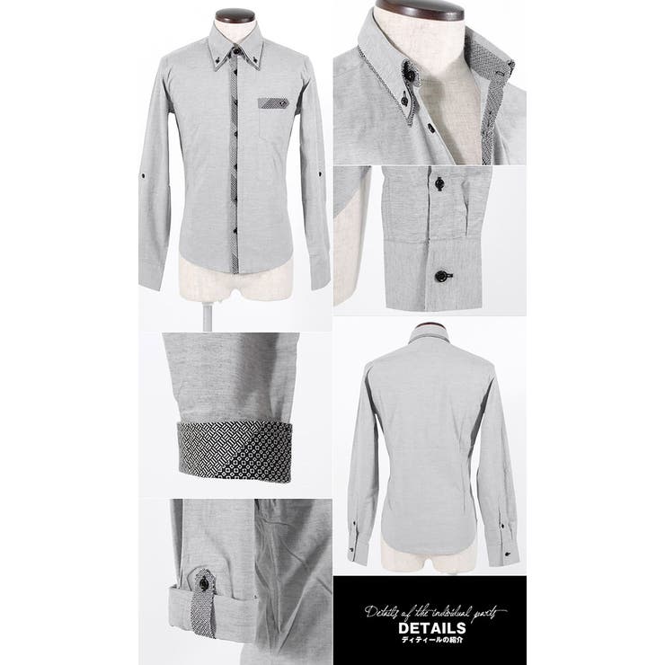 お兄系 シャツ メンズお兄系シャツ | LUXSTYLE | 詳細画像5