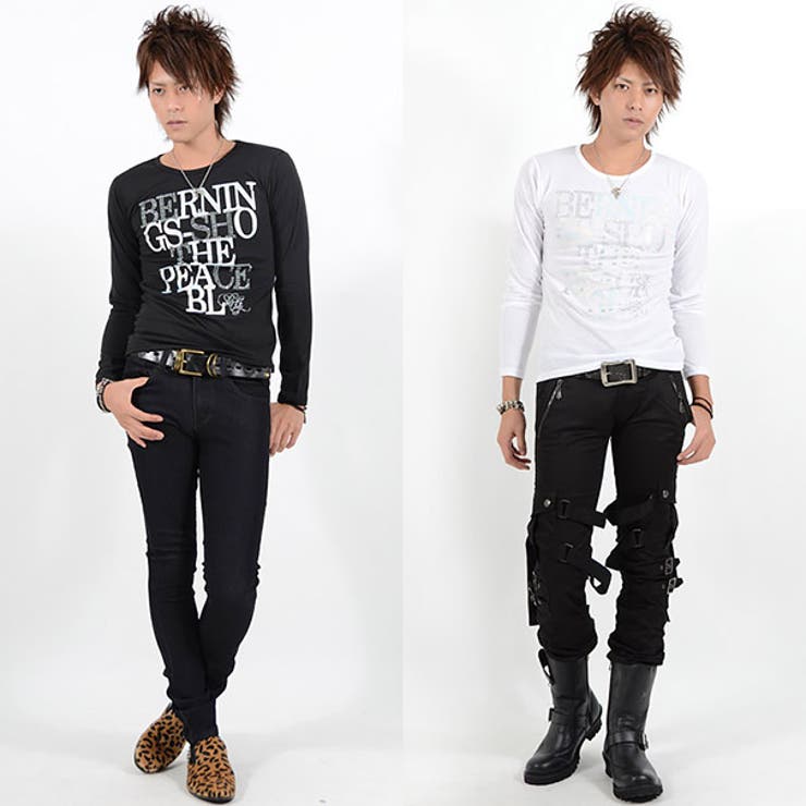 お兄系 ロンTメンズお兄系ロンTメンズロンT 長袖Tシャツ[品番