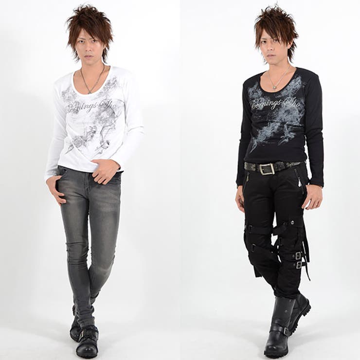 お兄系 ロンTメンズお兄系ロンTメンズロンT 長袖Tシャツ | LUXSTYLE | 詳細画像7